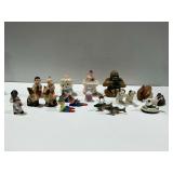 Ceramic and Wooden Animal and Other Figural Sculptures