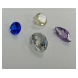 (4) Loose Faceted Gemstones.....10.65 carats