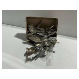 Silverplate Flatware with Serving Pieces