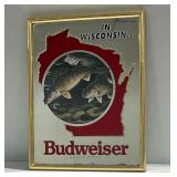 Budweiser in Wisconsin Wildlife Advertising Mirror