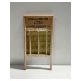 Vintage Wooden Washboard