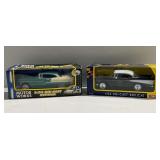(2) 1:24 Scale Die-Cast Model Cars