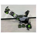 EGO Power Plus 21 in. Snow Blower with (2) Batteries and Charger...works