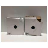 (2) Boxes of Abbott Rubber Clear Vinyl Tubing Rolls 3/4 in. x 1 in. x 50 ft.