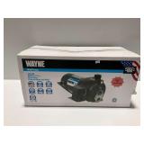 New Wayne 1/2 HP Cast Iron Convertible Jet Well Pump