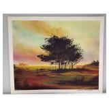 William Verdult Signed Landscape Print
