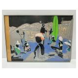 Mixed Media Artwork Signed