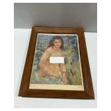 Nu Au Soleil (Nude in the Sunlight) Print of Original Renoir Impressionist Painting