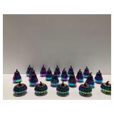 Iridescent Glass Pumpkins and Gourds