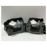(2) Devilbiss Homecare Suction Units with Carrying Cases...one is out of service