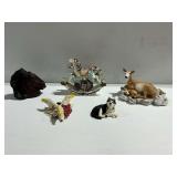 (5) Animal Figurines and Sculptures
