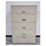 HON 5-Drawer Lateral Filing Cabinet
