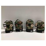 (4) Arctic Zone Camouflage Insulated Lunch Bags