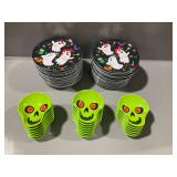 Halloween Plates and Bowls