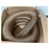 Flexaust 4 in. x 25 ft. Flx-Thane HD CLR Ducting Hose