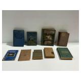 (9) Vintage Books on Various Subjects