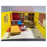 1962 Barbie Dream House with Cardboard Furniture