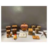 Wooden Kitchen Canisters and Home Decor