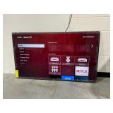 TCL 65 in. Roku TV Model 65S421...powers on