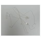 (2) Sterling Silver Ball Chain Necklaces...18 in. long