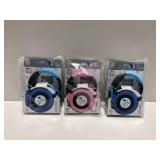 (3) New Leash Lock Retractable Leashes
