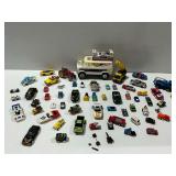 Multiple Toy Vehicles and Model Cars