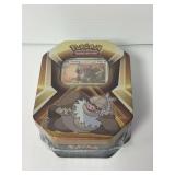 Sealed New Pokemon Triple Whammy Slaking Theme Tin … Featuring 3 Packs