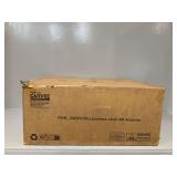 Garvee White Modular Armless Chair in Factory Box