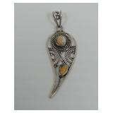 Sterling Silver Spiny Oyster Pendant