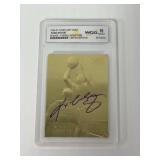 Kobe Bryant Rookie Card Purple Signature 1996-97 Fleer 23kt Gold Limited Edition Graded Basketball