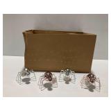 Disco Ball Spiders ... Fun Halloween Decor