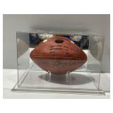 Autographed 1994 Rose Bowl Wilson Football with Acrylic Display Case