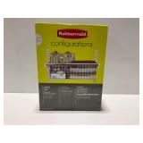 New Rubbermaid Configurations Add-On Sliding Wire Basket in White Color