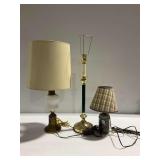 (3) Table Lamps with (2) Shades...all work