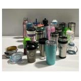 Water Bottles and Travel Mugs with Lids