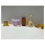 Fenton and Other Vintage Glass Decor