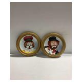 (2) Red Skelton Collector Plates with Frames