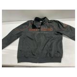 Harley-Davidson Black and Orange Motorcycling Jacket Size XL