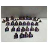Glass "Potion" Bottles with Labels and Stoppers