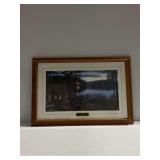 Framed Print Life's Rewards by Darrell Bush