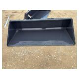 Unused 2026 Skid Steer Track Duty Bucket Attachment ...  Width : 84 in