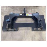 Adapt Universal Skid Steer Quick Tach to Category 1 & 2, 3 Point Quick Hitch ... pt-16-01c