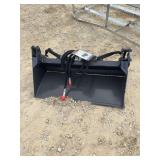 Unused 2026 Mini Skid Steer Combination Bucket Attachment