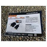 Unused 2026 Skid Steer Auger Drive & Bit Attachment ... You are bidding on Two Rods & one Driver