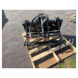 Mini Skid Steer wooden fork grab