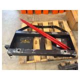 Unused LandHonor Skid Steer Bale Spear ... (middle, bent top please preview) you will receive one frame and 2 spears