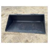 Unused 2026 Skid Steer Track Duty Bucket Attachment 66 inches