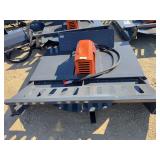 Unused 2026 Skid Steer Brush Cutter Attachment