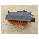 Mini Skid Steer angle sweeper
