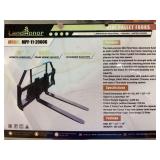 Unused LandHonor Mini Skid Steer Pallet Fork Frame ... you are bidding on one frame & two forks